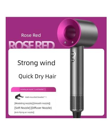 Dysslin G5-1-10 pink-red hairdryer 5 nozzles 1 8m