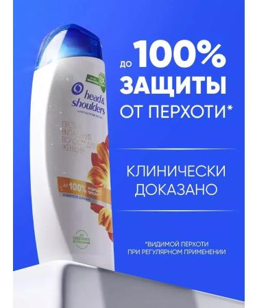 Head & Shoulders Shampoo against dandruff and hair loss 400ml - Buy Online on GoSupps.com