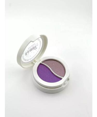 Rai Eye shadows double matte matte with a brush tone 9