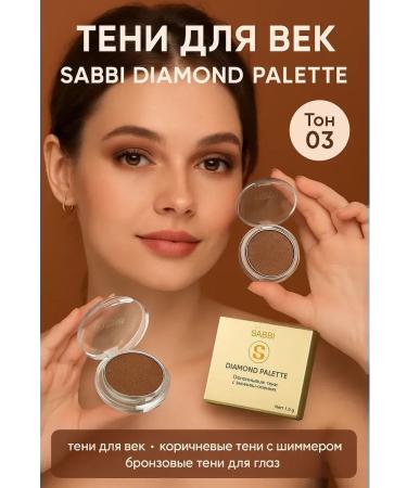 SAKU Eye shadows shiny baked tone 3