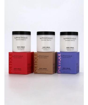 laPOETIQUE Unique hand and body cream with the aroma of tobacco and cherry - Buy Online on GoSupps.com