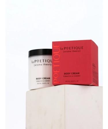 laPOETIQUE Unique hand and body cream with the aroma of tobacco and cherry - Buy Online on GoSupps.com