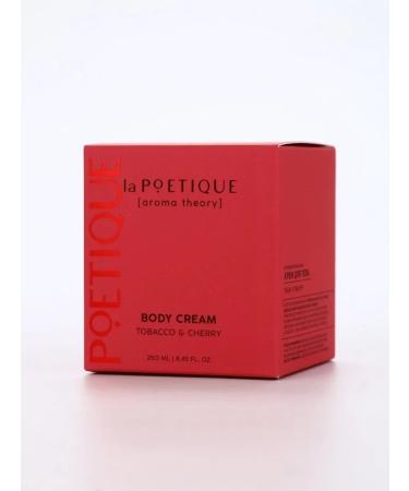 laPOETIQUE Unique hand and body cream with the aroma of tobacco and cherry - Buy Online on GoSupps.com