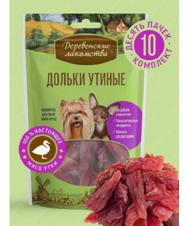 Country delicacies Dog treating mini-rock "Dolki Duck" 10 pcs
