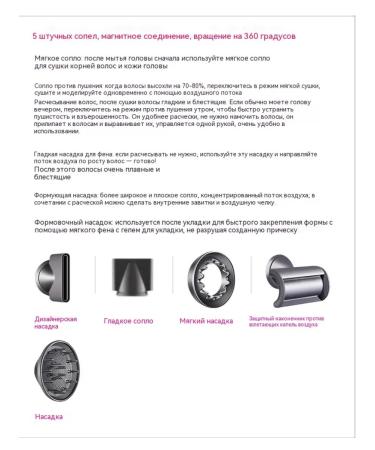 Quick hairdryer with ionic hair care function - Buy Online on GoSupps.com