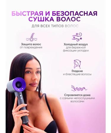 Hair hair dryer is professional small with 5B1 nozzles - Buy Online on GoSupps.com