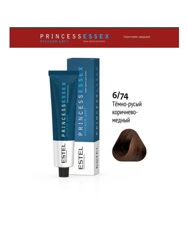 Estel Professional Paint 6 74 dark-brown brown-honey Essex Princess