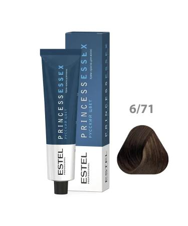 Estel Professional Paint 6 71 dark-brown brown-pepper Essex Princess