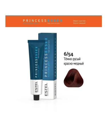 Estel Professional Paint 6 54 dark-brow red-honey Essex Princess
