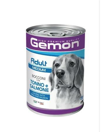 Paste for dogs with tuna and salmon 415g x 12 pcs