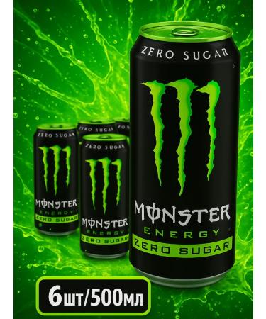 Energy drink Monster Energy Green Zero 500ml 6pcs