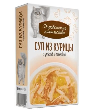 Country delicacies Chicken soup with duck and pumpkin 4*35 g