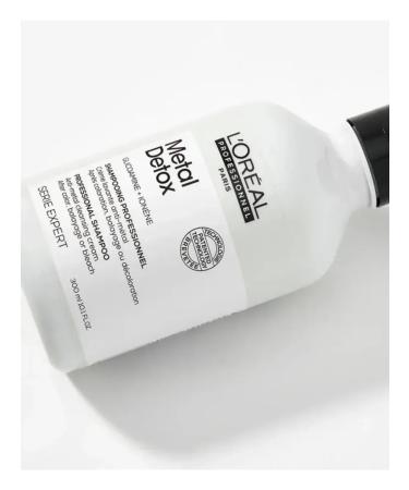 L'Oreal Professionnel Hair shampoo Metal Detox Restoring 300ml - Buy Online on GoSupps.com