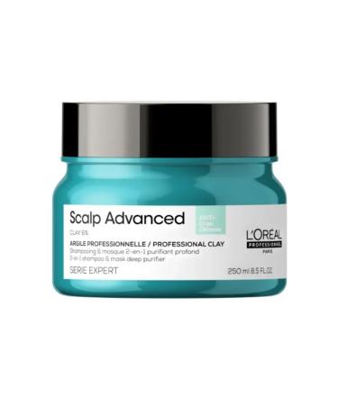 L'Oreal Professionnel Hair mask 2V1 Scalp Advanced Deep Cleaning 250ml