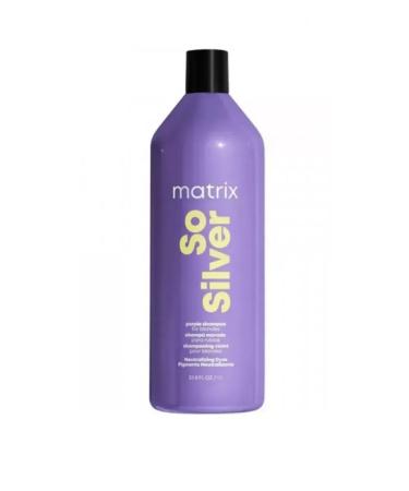 MATRIX PROFESSIONAL Hair shampoo So Silver neutralization of yellowness 1l