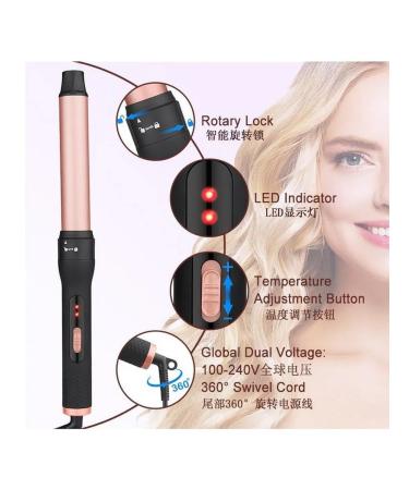 Curls for curling 6-in-1 pink gold 220V - Buy Online on GoSupps.com