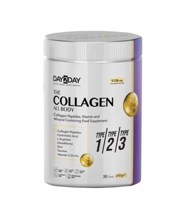 Orzax Day2Day collagen peptide powder with vanilla taste