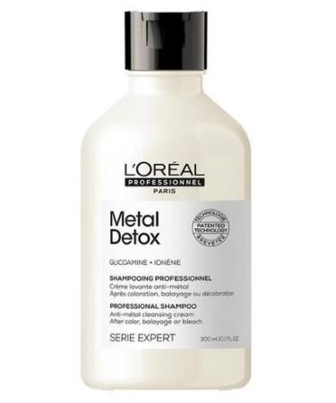 L'Oreal SA L'Or al Professionnel Serie Expert Metal Detox Shampoo for Hair Neutralizing the Effects of Metal 300 ml