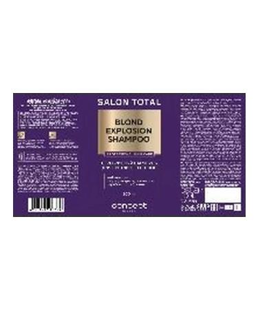 BIG LLC Concept Blond Explosion Silver Tinted Hair Shampoo 300 ml - Buy Online on GoSupps.com