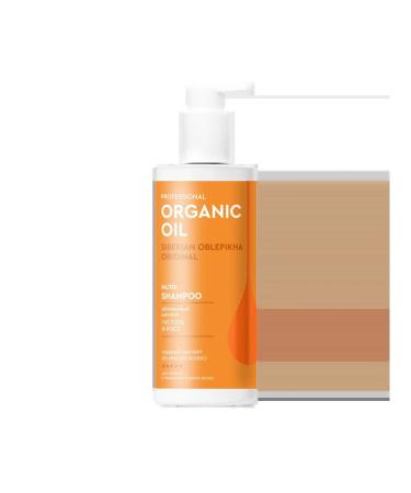 Fitokosmetik LLC Professional Organic Oil Sea Buckthorn Hair Shampoo for Thickness and Growth 240 ml