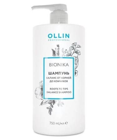 Technology LLC Ollin bionika shampoo Balance from roots to tips 750 ml