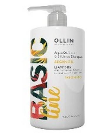 Technology LLC Ollin Basic Line Shampoo for Shine and Gloss with Argan Oil 750 ml - Buy Online on GoSupps.com