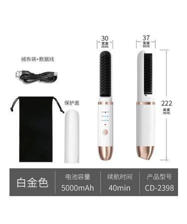 Comb-rectifier white gold-charging gold