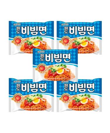 Paldo Lapsha Pibis Men in the sweet and sour sauce of South Korea 5pcs x 130g - Buy Online on GoSupps.com