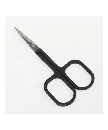 Professional manicure scissors with rubberized handles