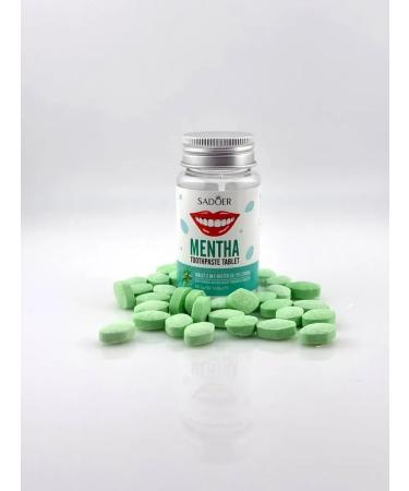 NiceBits Toothpaste in tablets mint taste - Buy Online on GoSupps.com