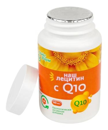 OUR LECITHIN Lecithin with Q10 60 capsules - Buy Online on GoSupps.com