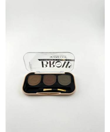 Bomani Shadows for modeling and design of eyebrows tone 03 - Buy Online on GoSupps.com