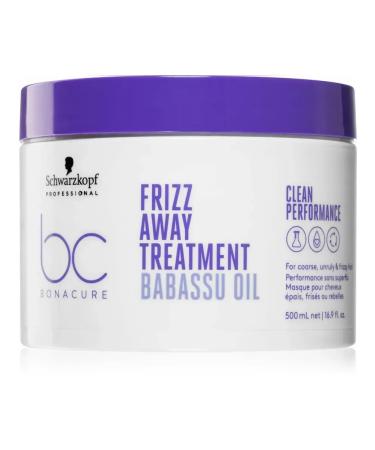 Schwarzkopf Professional Bonacure Frizz Away Treatment for coarse frizzy and unruly hair 500 ml
