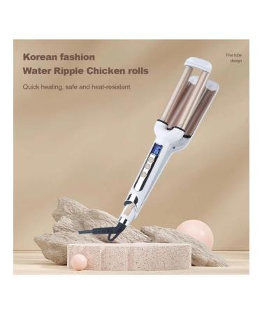 Curling 3-sewing fork red eu plug LCD