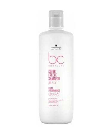 Schwarzkopf Professional Bonacure Color Freeze Sulfate-Free Micellar Shampoo for Colored Hair 1000 ml