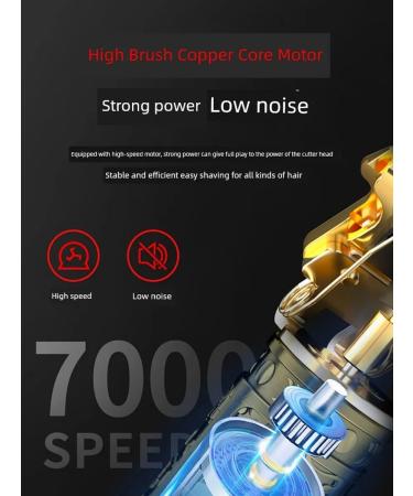 German razor-serebly LCD display haircut+shaving - Buy Online on GoSupps.com