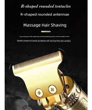 German razor-black LCD display haircut+shaving - Buy Online on GoSupps.com
