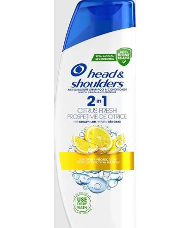 Head & Shoulders Citrus shampoo-Contractor for hair against dandruff 330ml - Buy Online on GoSupps.com