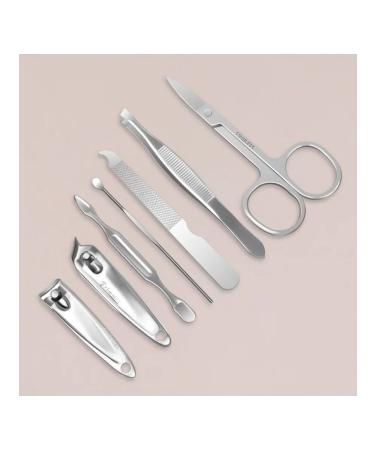 Elegant manicure set for beauty and care