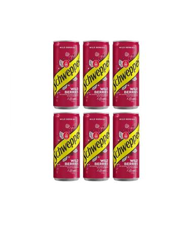 Schweppes Drinking drink Wild Berry 6 pcs 330 ml