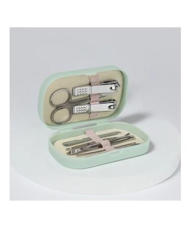 Compact manicure set in a green case - Buy Online on GoSupps.com