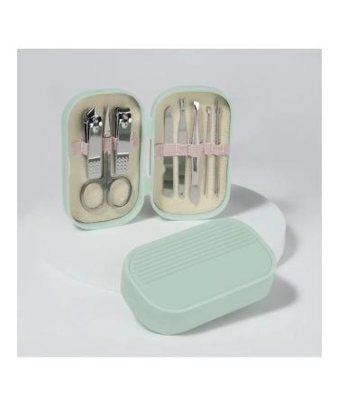 Compact manicure set in a green case - Buy Online on GoSupps.com