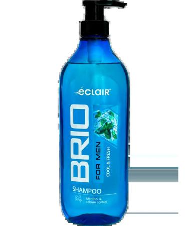 Eclair Brio Hair Shampoo Cool & Fresh for Men 730 ml