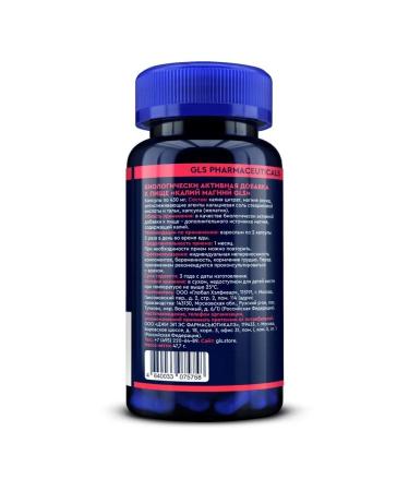 GLS pharmaceuticals GLS potassium magnesium n90 caps 430mg - Buy Online on GoSupps.com
