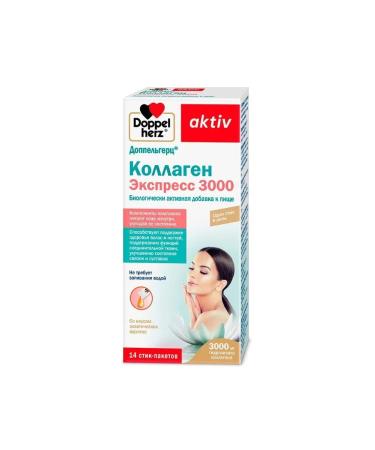 Doppelherz Collagen Express 3000 N14 Stick Packet liquid p