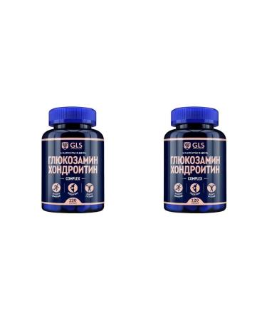 GLS pharmaceuticals GLS glucosamine chondroitin N120 caps 400 mg - 2pcs