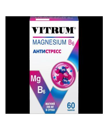 Vitrum Magnesium B6 N60 Table P O 1200 mg