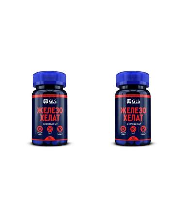 GLS pharmaceuticals GLS Iron HEALT N90 caps 400 mg - 2pcs