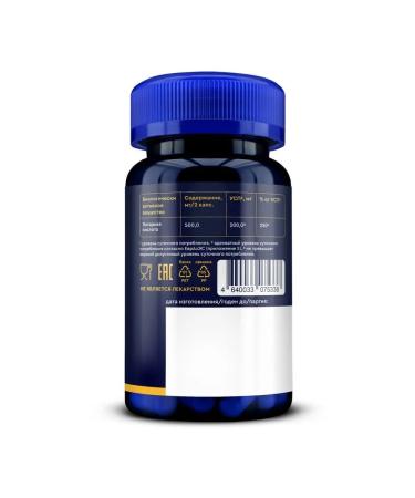 GLS pharmaceuticals GLS Amber acid N60 caps 450 mg - Buy Online on GoSupps.com