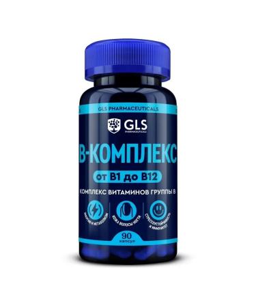 GLS pharmaceuticals GLS B -complex N90 caps 430mg - 2pcs - Buy Online on GoSupps.com